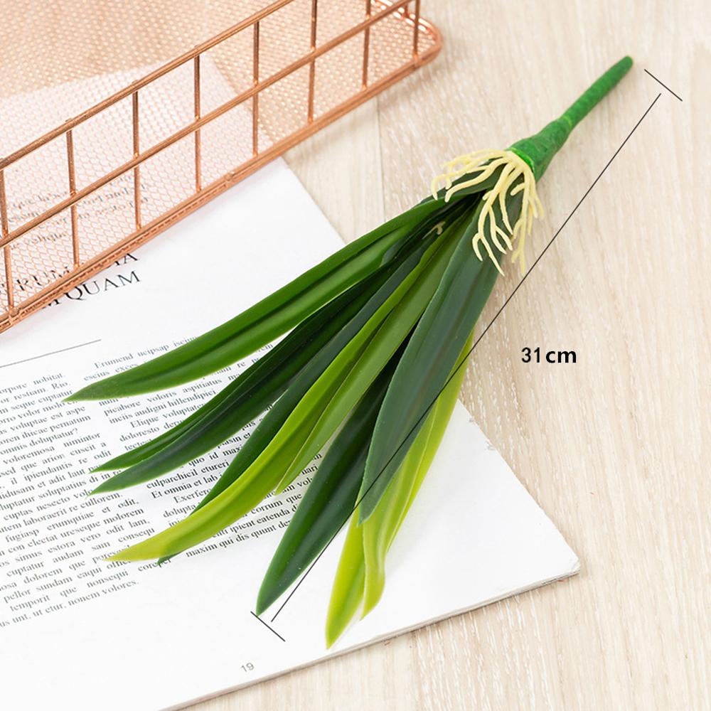 New Latex Phormium Leaves Artificial Home Garden Orchid Leaves Artificial Orchid Leaf