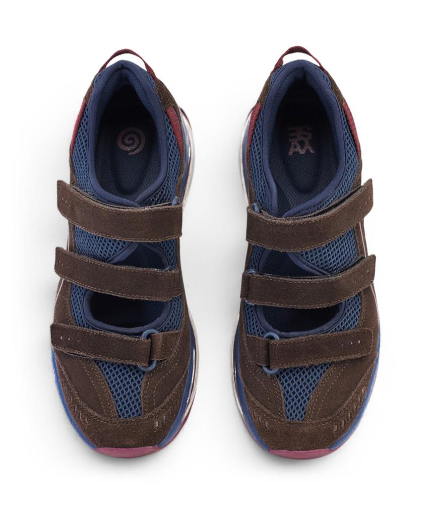 Yase Songisongi X Yase Mary Jane на 3 ремешка с Airsole Мокко