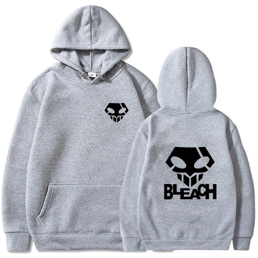 2025 new BLEACH hoodie men's and women's long sleeved pullover unisex cool casual street wear Y2K street fashion warm hoodie