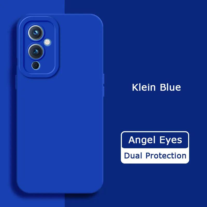 Чехол для телефона из жидкого силикона с ангельскими глазками для OnePlus 9 Pro 9R R RT, мягкий, защитный, противоударный чехол для камеры OnePlus9 9Pro 9RT