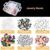 1Set Jewelry Making Supplies Kit Jewelry Making Tools Kit Includes Beads Wire for Bracelet and Pearl Beads Spacer Beads Jewelry Plier