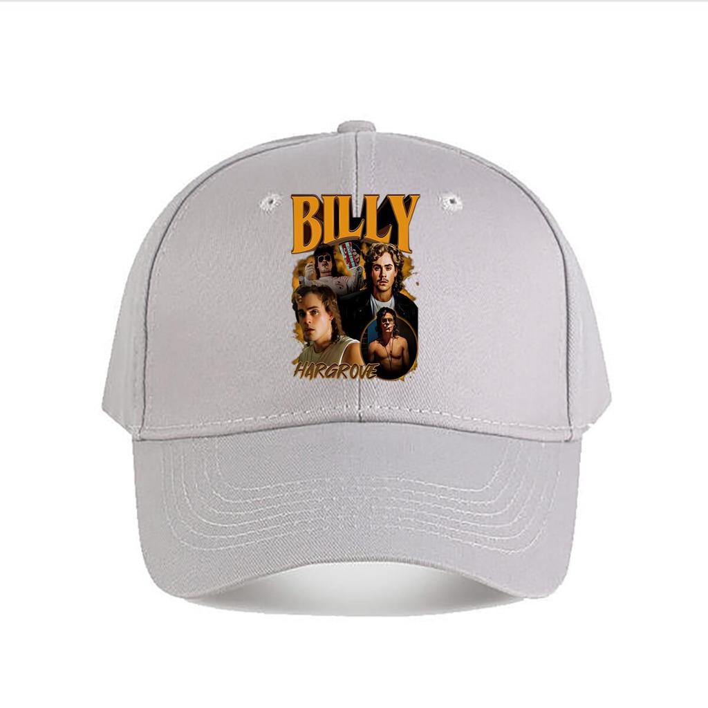 Billy Hargrove Retro Collage Fan Design Baseball Cap Fashion Outdoor Sports Sunhat Unisex Snapback Cap WoUnisexs
