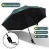 UV Protective Black Folding Sun Umbrella - Anti-Ultraviolet Women's Sunshade with Custom Logo