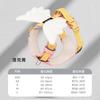 Glow-in-the-Dark Angel Wing Dog Harness With Leash Walking Cats Dogs Anti-Pull Traction Rope Adjustable Fit Small To