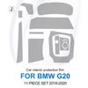 TPU Paint Protective Foil for BMW 3 Series G20 Interior Anti-Scratch Bump Resistant
