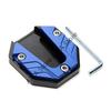 X7JF Aluminum Alloy Motorcycle Bike Kickstand Extender Foot Side Stand Extension Foot Pad Support Plate Motorbike Accessories