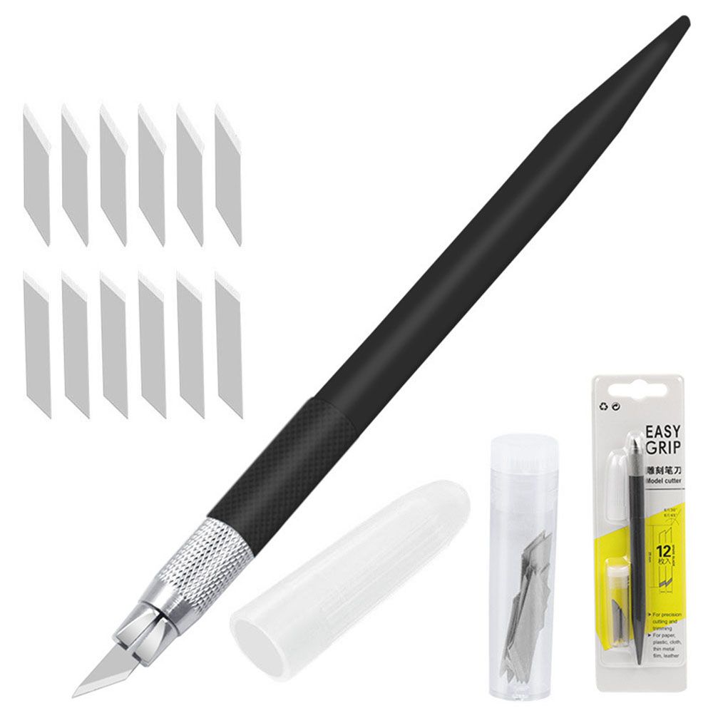 Ручной счет лента нож для резьбы художественный нож ручка инструмент для резки поделки прецизионный резак для бумаги
