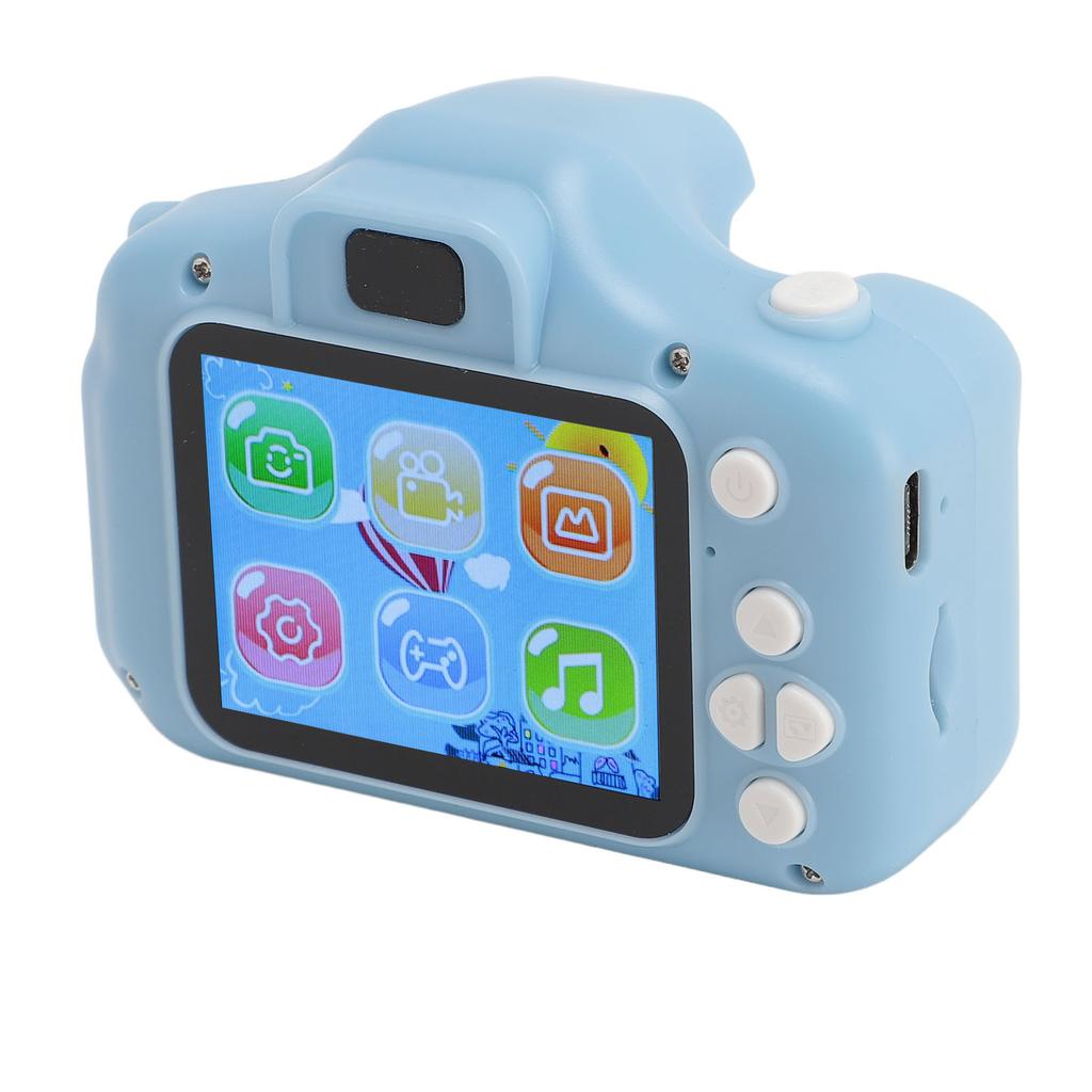 Kids Camera 2 Inch Color IPS Screen Built In Game Cartoon Photo Frame Toddler Digital Camera Toy