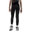 Jordan Dri-FIT Sport Однотонные узкие брюки с логотипом и принтом на шнурке Женские брюки черного цвета DQ4449-010