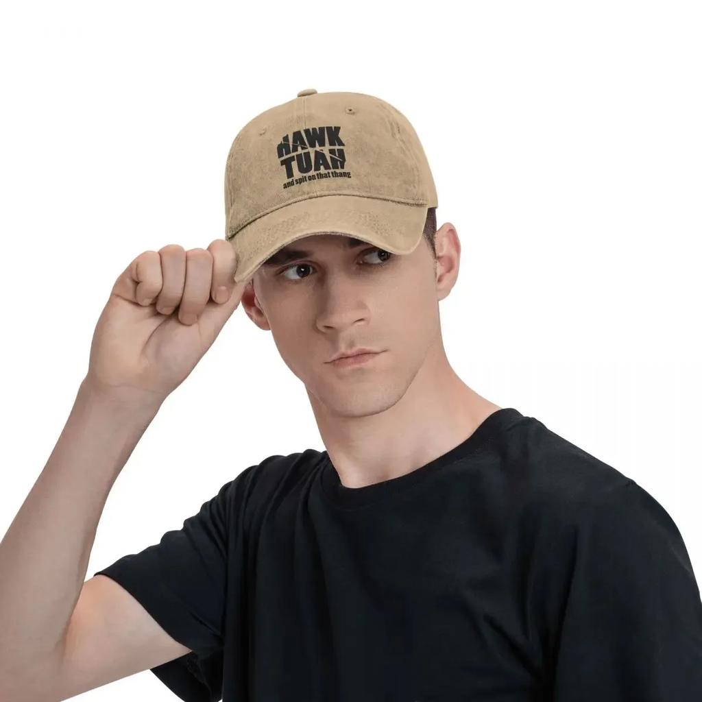 Бейсболки Hawk Tuah 24 Spit On That Thang из потертого хлопка со смешной надписью Snapback Hat для отдыха на открытом воздухе в любое время года, для путешествий, регулируемые