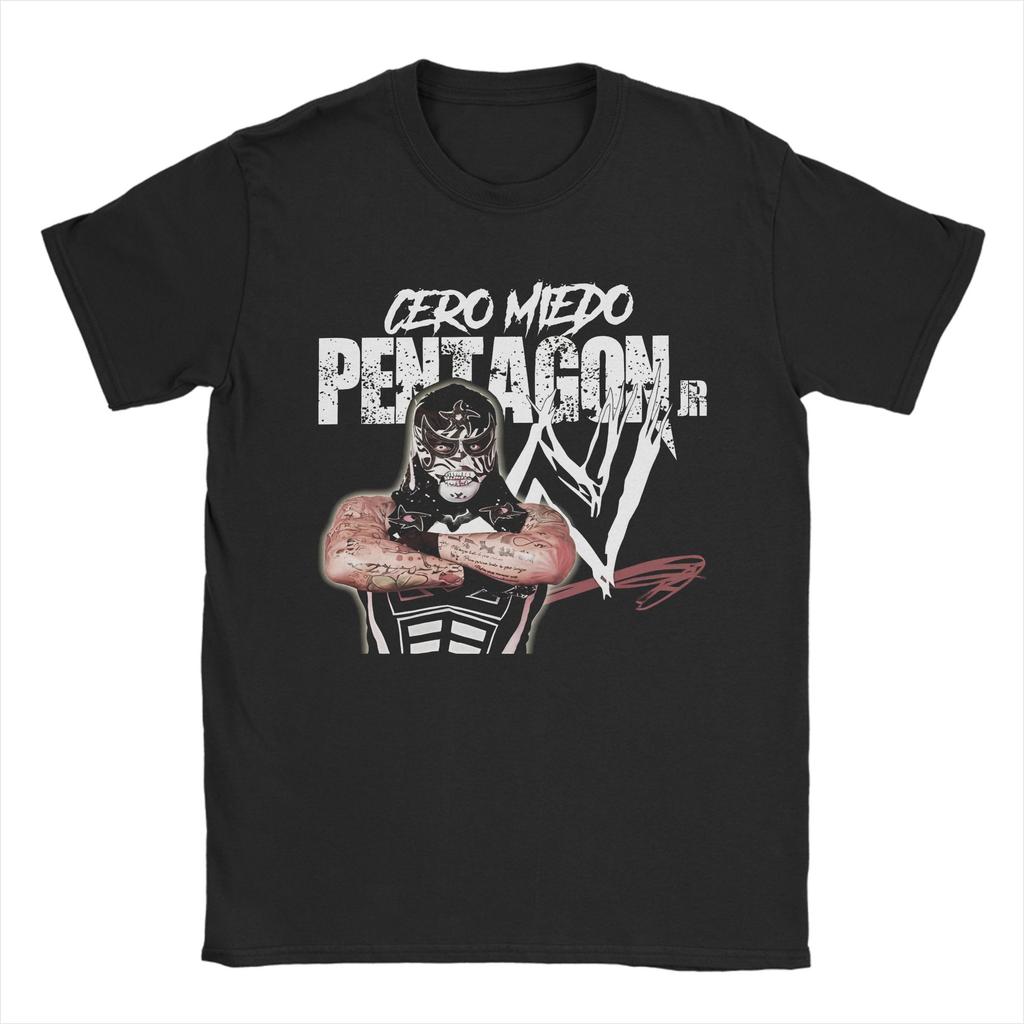 Men Women Graphic Printing Penta El Zero Miedo Wrestler Wrestling T Shirt Tee Cotton Tshirts Clothing