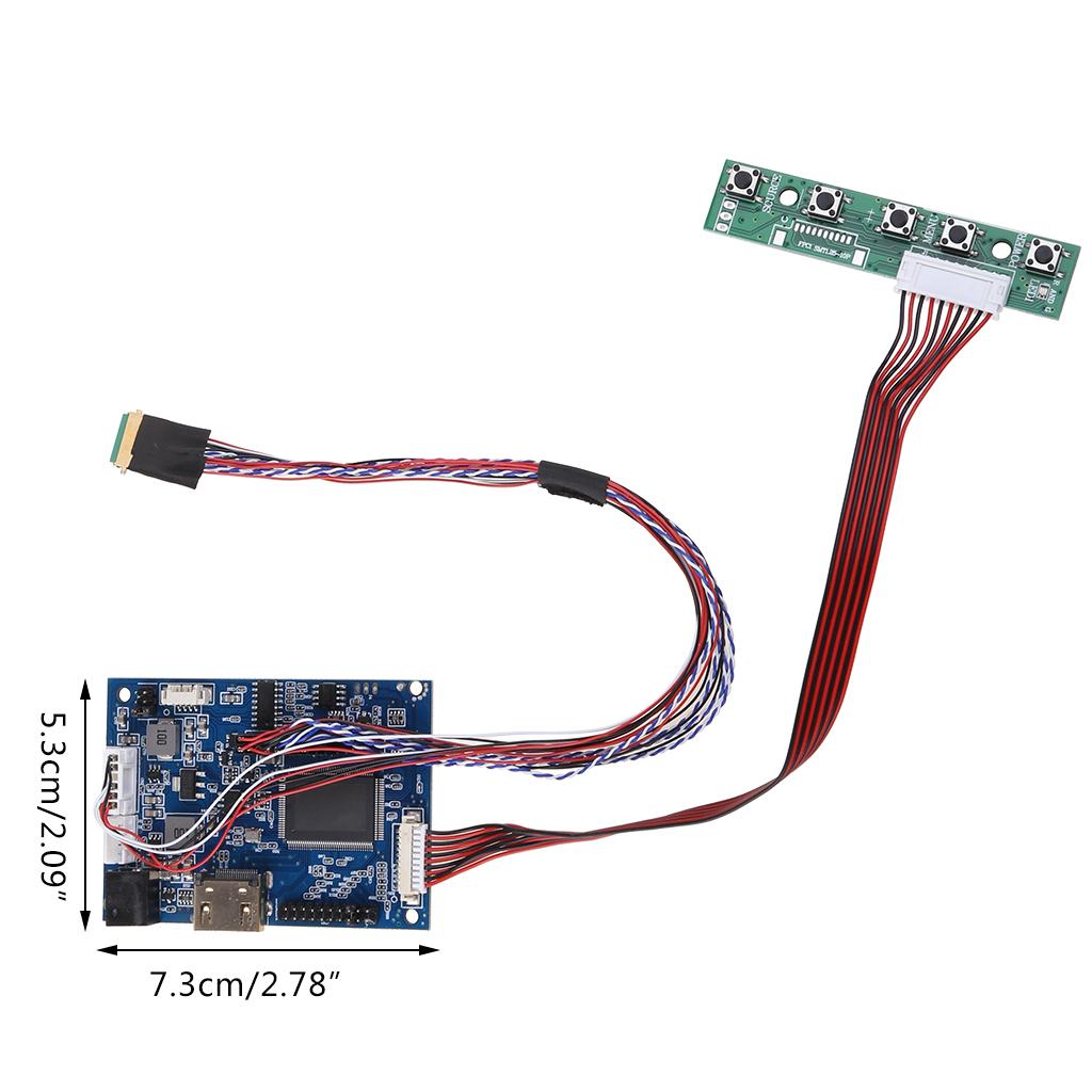 40 Pin Lvds Cable Kit for HDMI LVDS Controller Board Signal Interface for 3 LP156WH2 TLA1 TLE1 1366x768