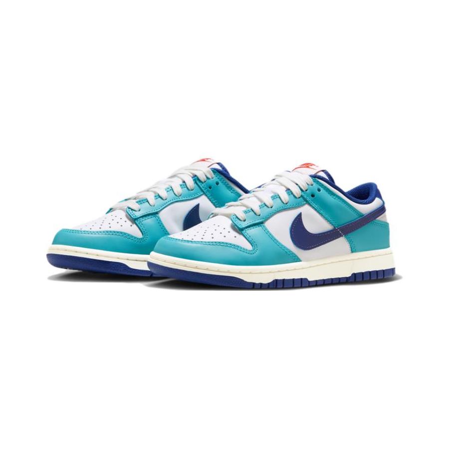 Nike Dunk Low Teal Nebula Deep Royal Женские кроссовки для скейтбординга FQ6870-141