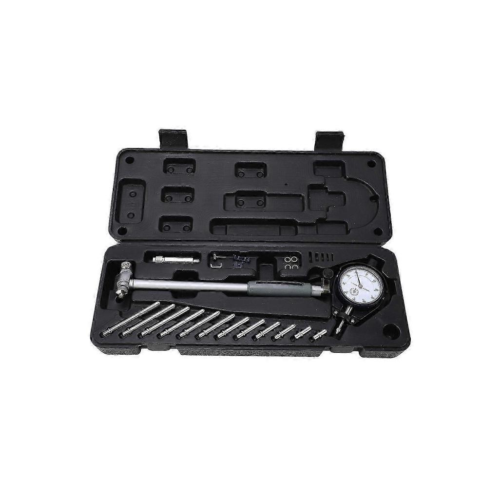 50-160MM Dial Bore Gauge, Digital Bore Gauge Dial Indicator Diameter Inner Diameter Calibrator Engine Cylinder Measuring Tool Set Dial