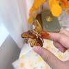 Женская шпилька-бабочка, коготь для волос, прозрачная 3D противоскользящая легкая декоративная челка, зажим для волос, инструмент для укладки волос, женские аксессуары для волос, детские головные уборы