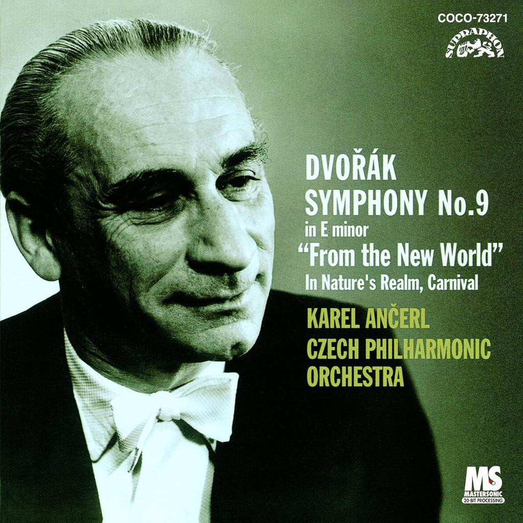 CD ANCERCZECH PHILHARMONIC Dvorak Symphony No. 9 From the Ne COCO73271 2012 Japan ObiClassical Used