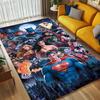 Superheroes Living Room Nonslip Area Rug Soft Carpet For Bedroom Game Playroom Sofa Office Home Decor Doormat Christmas Gift C9262022