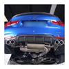 Задний диффузор MP Style для BMW 4 серии F32/F33/F36 (2014-2020 гг.) - Узор из углеродного волокна, Ярко-черный задний диффузор