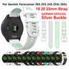 18 20 22mm Replacement Watch Strap for Garmin Forerunner 745 645 265 255 245 Smartwatch Band Garmin Venu 2 SQ Vivoactive 4s 4 3