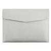 Large Capacity File Organiser Documents Pouches Magnetic Snap Closure Water Resistant Leather Document Folder For Office