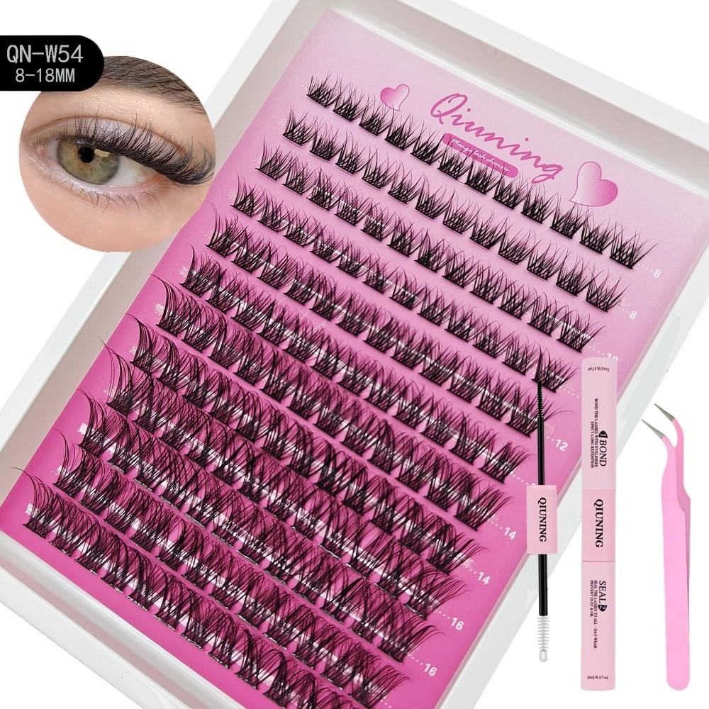 Natural Anime Look Segmented False Eyelashes DIY Grafting Eyelashes  DIY Eyelashes Makeup
