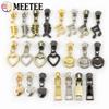 5/10/20 шт. Бегунок для молнии Meetee №5 для металлических молний Сумка Кошелек Сменная головка-пуллер для молнии Куртка Ремонтная фурнитура для застежки-молнии