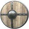 Shield Best Wooden Shield Vintage 24" Viking Shield LARP Brown