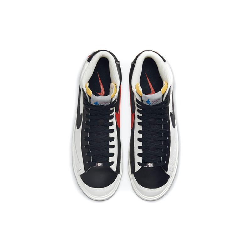 Nike Blazer Mid '77 Emb Юбилей НБА 75 лет Trail Blazers Кроссовки Обувь для скейтборда DD8025-101