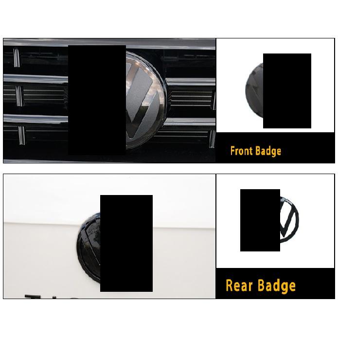 Стайлинг автомобиля для нового Tiguan VW 2022, наклейка на дверную ручку, хромированная яркая черная паста для ручки