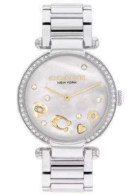 Повседневные часы Carry 14504264 Серебряный [Coach] Женские [Товар]