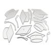 DIY 7Pcs Graduation Cap Metal Cutting Dies for Scrapbooking Embossing Stencils Card Making Craft Decor