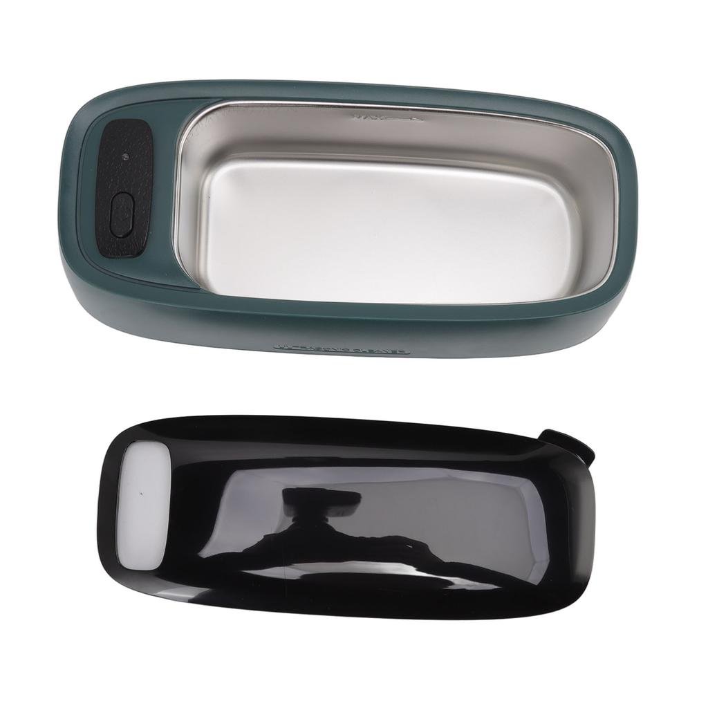 Ультразвуковой очиститель портативный небольшой 400 мл машина для очистки ювелирных изделий очков часов 100?240 В США