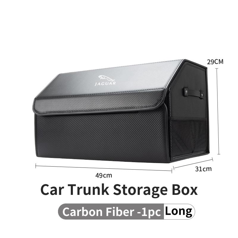 Car Trunk Organizer Tools Storage Box Tidying Case Accessories For Jaguar XF XJ XFR XKR S-Type F-Type X-Type F-Pace I-Pace E-Pac SS1