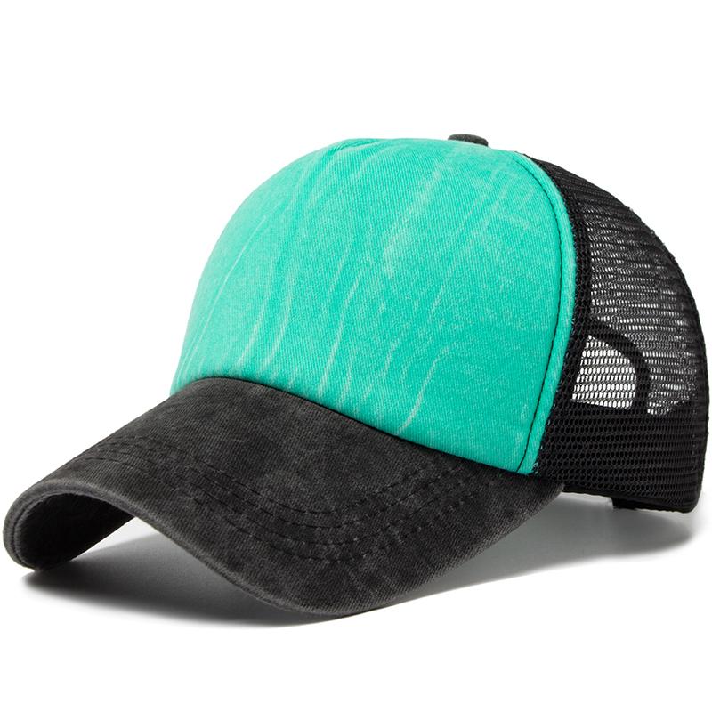 Бейсболка мужская модная кепка дальнобойщика Snapback для женщин летняя хип-хоп винтажная сетчатая кепка с козырьком мужская повседневная уличная