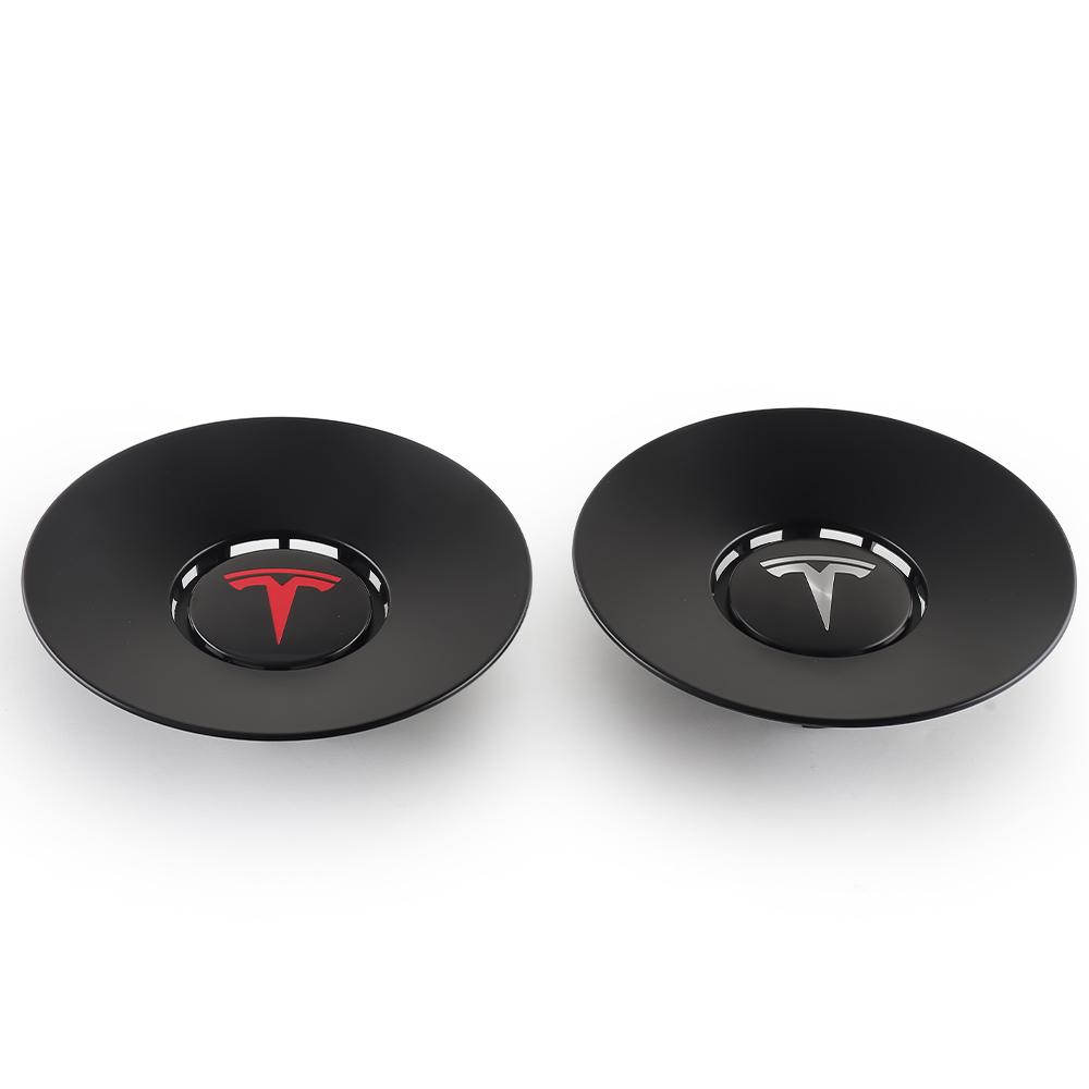 AAAIR1 4pcs 20 Inch Auto Styling For Tesla Model Y Car Wheel Center Hub Cap Badge Cover Tire Center Hubcaps Covers Decor Accessories