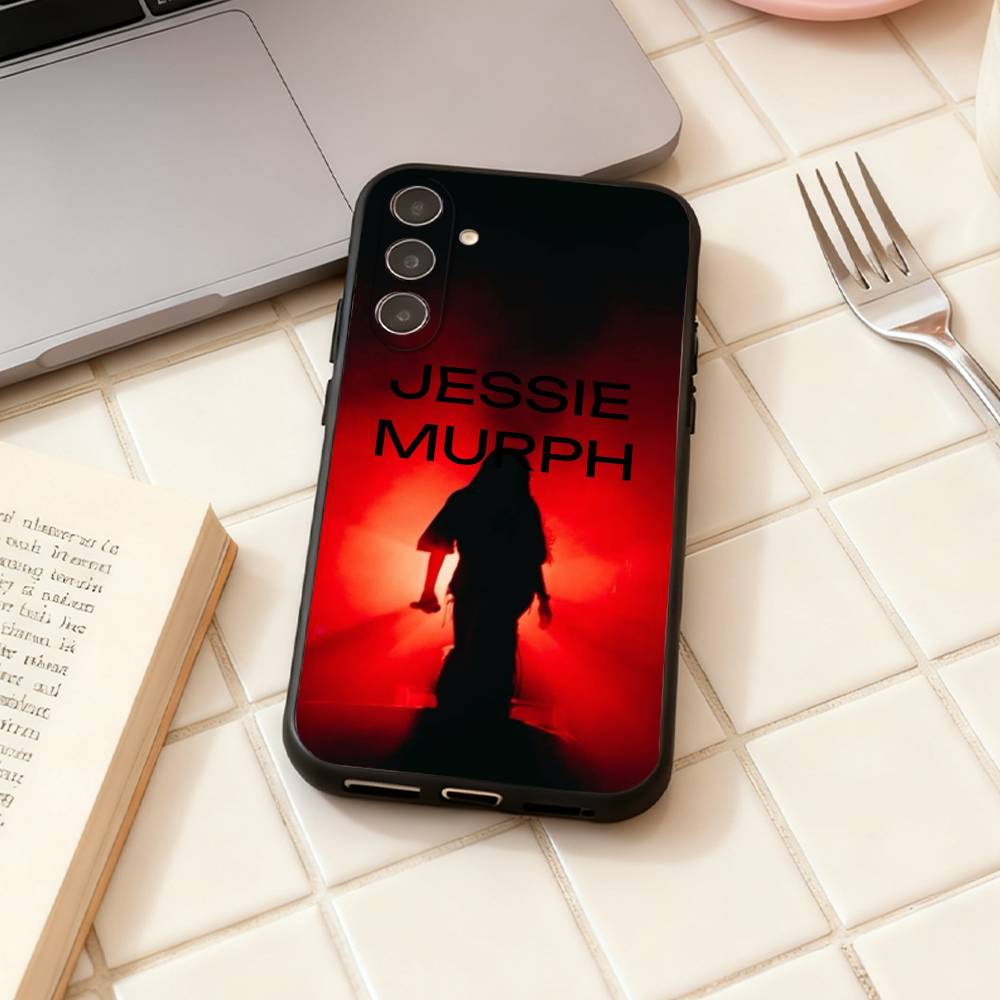 Singer J-Jessie Murph phone Case For Samsung Galaxy A73,A72,A71,A70,A53,A52,A51,Others Soft Black Shell