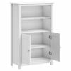 BERG Bathroom Cabinet in White 27.8 x 13.4 x 43.3 in (69.5 x 34 x 110 cm) Solid Pine Wood