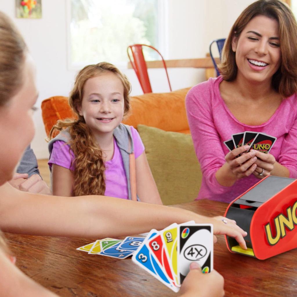 Mattel Game UNO Uno Attack Extreme Card Game Party Game for Players Ages 7 and Up GXY78 2-10