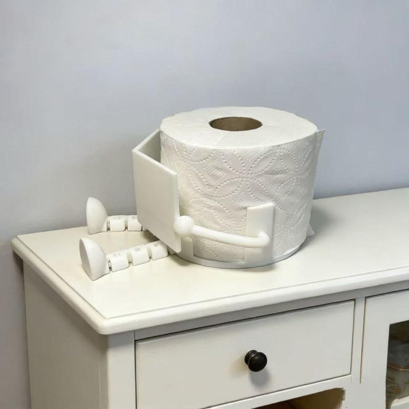Держатель для туалетной бумаги в книжной тематике, Черно-белый дизайн, Забавный декор для ванной комнаты и Праздничный подарок