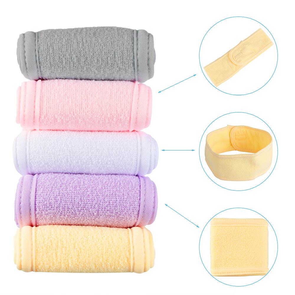 Fashion Accessories Bath Adjustable Shower Caps Makeup Hairband Tiara Turban Head Band Turban