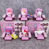 Театр Кино Sanrio Хелло Китти 6 см Кавайная Фигурка Игрушка Мультфильм Аниме Серия Декорации Фигурки Действия Японская Игрушка Милый Подарок
