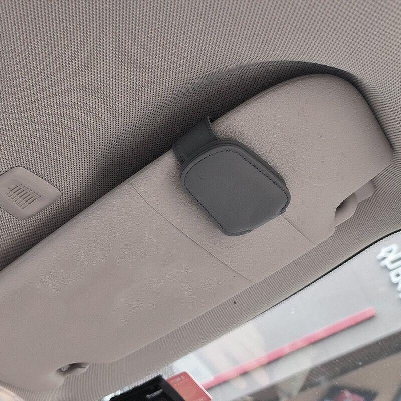 Sunglasses Holder for Car | Sunglasses Holder Clip Hanger Eyeglasses Mount for Car Sun Visor | Ticket Card Clip Eyeglasses Mount