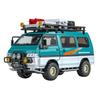 1/24 Mitsubishi Delica Кемпинг Внедорожник Сплав Металл Литой Модель Автомобиля Звук Свет Симуляция Коллекция Хобби Мальчик