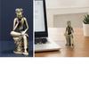 Korean-made Pensive Bodhisattva merchandise, miniature 9.5cm, meditating Buddha statue, prop
