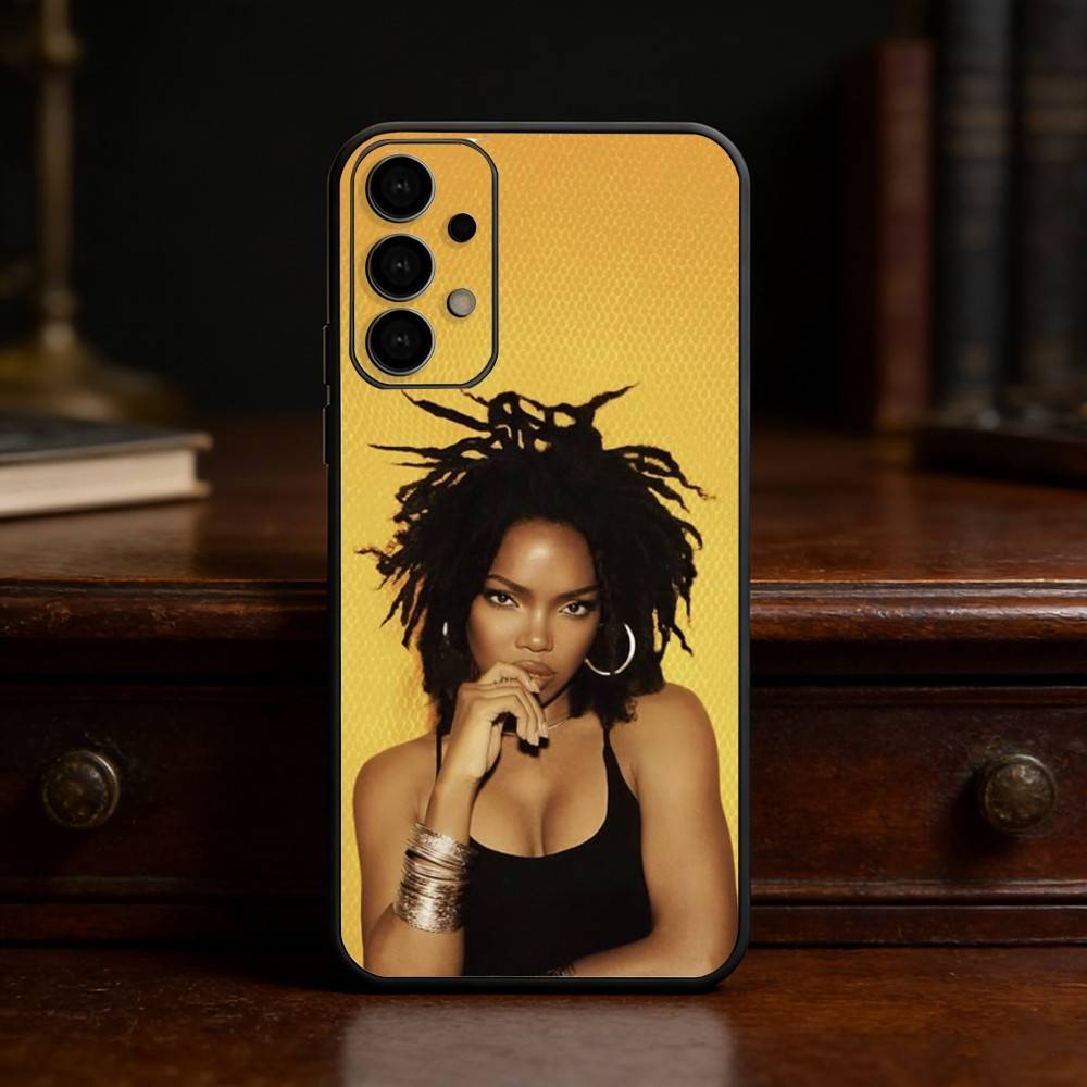 Singer L-Lauryn Hill phone Case For Samsung S25,24,21,22,23,30,Ultra,20,Plus,Fe,Lite,Note Soft Black Cover