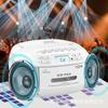 Портативный CD Bluetooth-динамик Boombox с FM-проигрывателем CD-плеером для студентов, обучающим на U-диске, MP3-стереоплеером