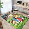 Adventure Countryside Carpet For Playroom Bedroom Living Room Sofa Home Decorkids Game Area Rug Nonslip Floor Mat