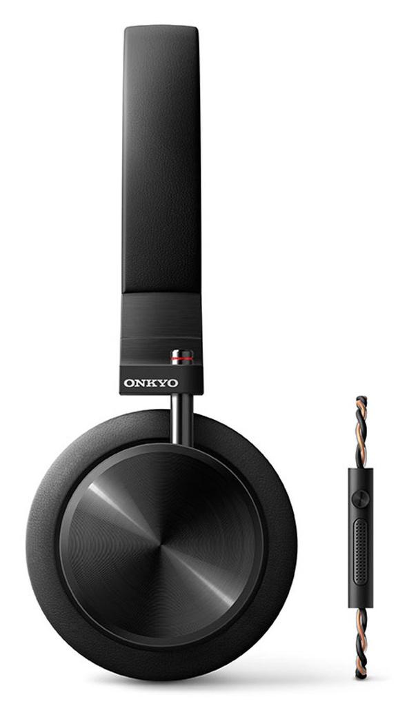 ONKYO герметичные наушники с микрофоном управления источником звука On Resolution, черные H500MB Ear/High совместимые/с