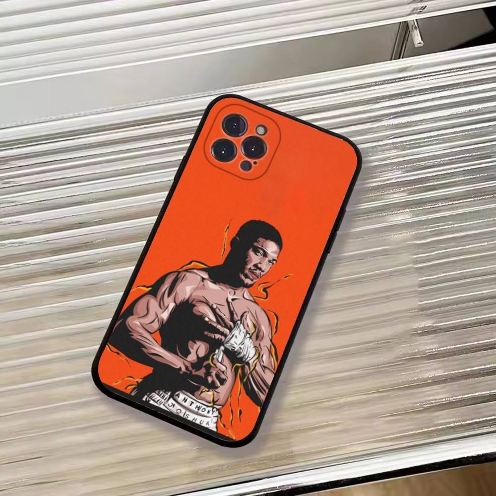 Boxer A-Anthony Joshua Phone Case For iPhone 17,16,15,14,13,12,11 Plus,Pro Max,XS,Soft Silicone Black Cover