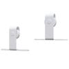 Mini Sliding Door Hardware Set for Cabinet Doors Carbon Steel 122 cm